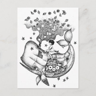 機械クジラ ポストカード