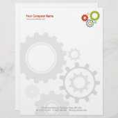 機械コグレターヘッド レターヘッド (正面/裏面)