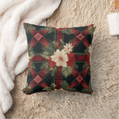 機械タータンチェック用格子枕カバー クッション (ブランケット)