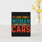 機械パパ私は1人の女性と数台の車を愛するM カード (黄色い花)