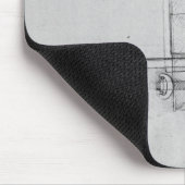 機械ボルトの図表 マウスパッド (コーナー)