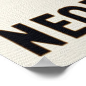 機械ポスターの近くで注意する ポスター (角)