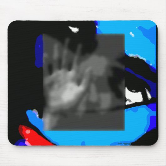 機械マウスパッドの幽霊 マウスパッド (正面)