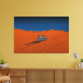 機械ロボット漫画 キャンバスプリント (インサイチュ (リビング))