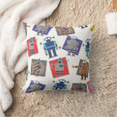 機械ロボット漫画 クッション (ブランケット)