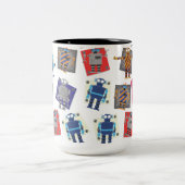 機械ロボット漫画 ツートーンマグカップ (中央)