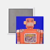 機械人玩具ロボット角磁石 マグネット (正面/裏面)