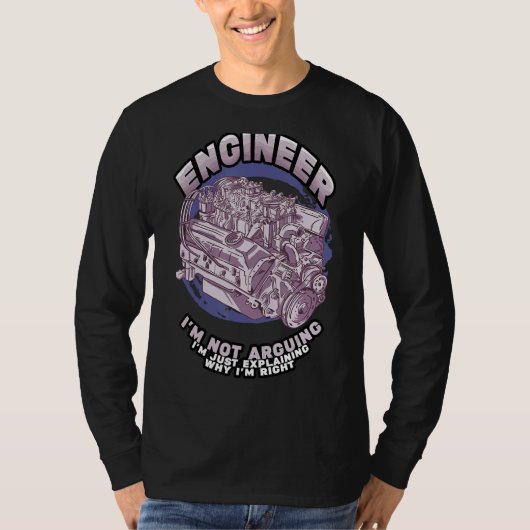 機械修理整備士エンジニアエンジニアリング現状 Tシャツ (正面)