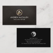 機械修理機械工 名刺 (正面/裏面)