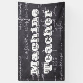 機械先生 横断幕 (縦)