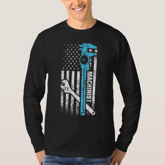 機械加工オペレータ機械加工5 Tシャツ (正面)