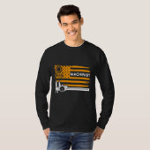 機械加工オペレータ機械加工6 Tシャツ (正面フル)