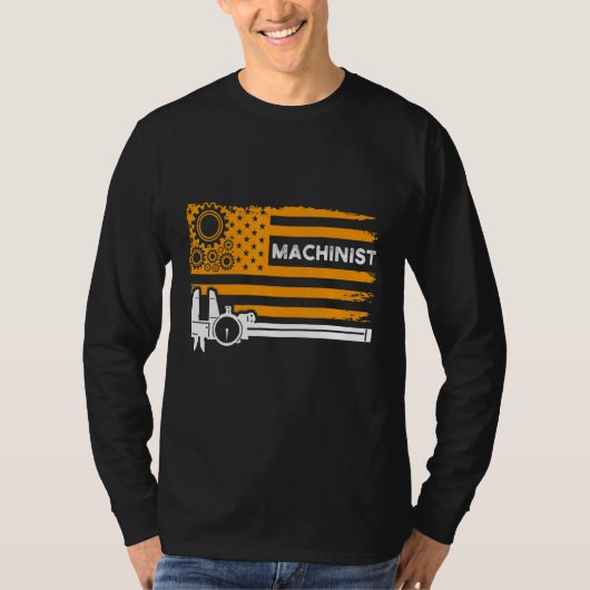 機械加工オペレータ機械加工6 Tシャツ (正面)