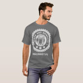 機械加工グラインドCNC機械加工機機械加工 Tシャツ (正面フル)