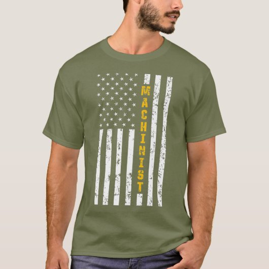 機械加工勉強機械加工業者機械加工 Tシャツ (正面)