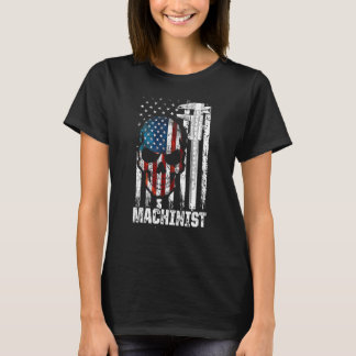 機械加工師マシンオペレータ機械加工2 Tシャツ