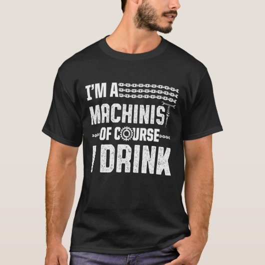 機械加工業者機械加工10 Tシャツ (正面)