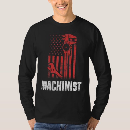 機械加工業者機械加工 Tシャツ (正面)