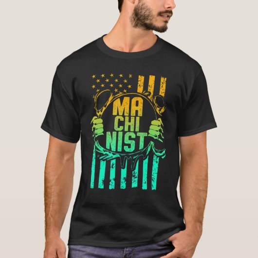 機械加工業者機械加工 Tシャツ (正面)