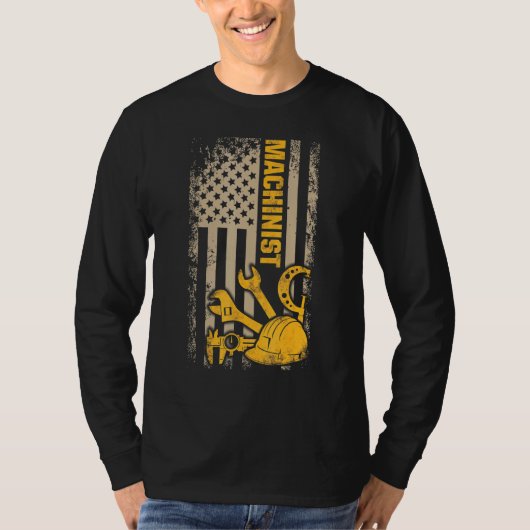 機械加工機操作子加工11 Tシャツ (正面)