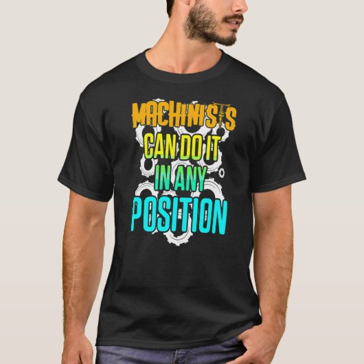 機械加工機操作子加工12 Tシャツ (正面)