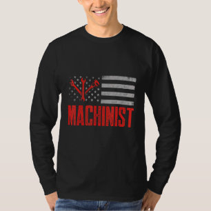機械加工機操作子機械加工26 Tシャツ