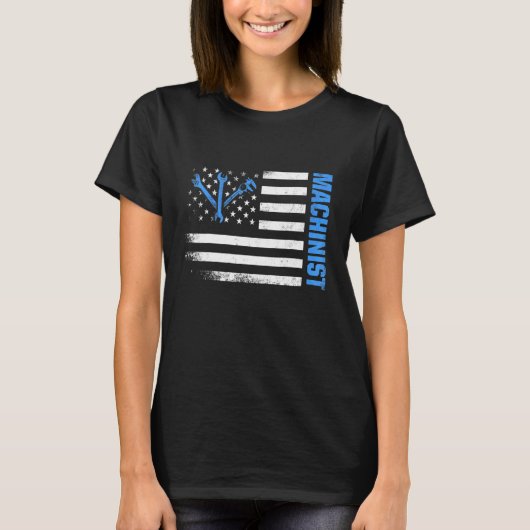 機械加工機操作子機械加工29 Tシャツ (正面)