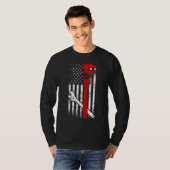 機械加工機操作子機械加工4 Tシャツ (正面フル)