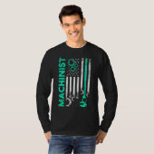 機械加工機操作子機械加工63 Tシャツ (正面フル)