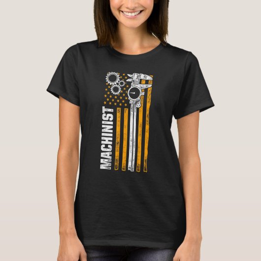 機械加工機操作子機械加工81 Tシャツ (正面)