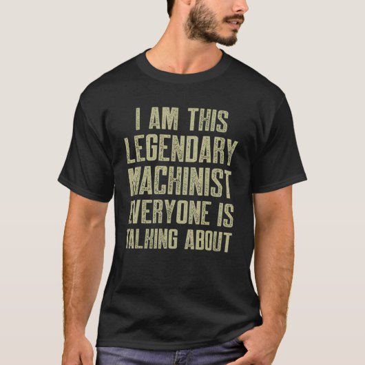 機械加工者この機械加工者1 Tシャツ (正面)