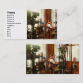 機械加工者 – 精度が1919年に重要な場合 名刺 (正面/裏面)