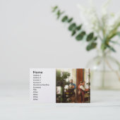 機械加工者 – 精度が1919年に重要な場合 名刺 (スタンド正面)