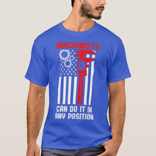 機械加工装置位置機械加工装置機械加工 Tシャツ (正面)