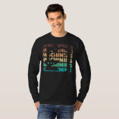 機械加工CNC機械工 Tシャツ (正面フル)