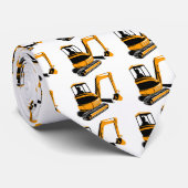 機械坑夫の掘削機 ネクタイ (ロール)