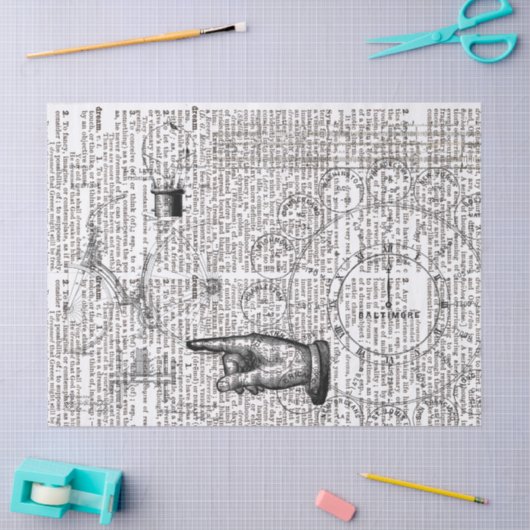 機械夢 薄葉紙 (クラフト)