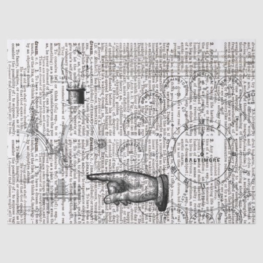 機械夢 薄葉紙 (正面)