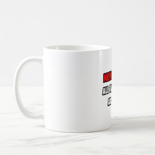 機械工おもしろいシャツとギフト コーヒーマグカップ (左)