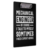 機械工おもしろい士ギフト クリップボード (右)