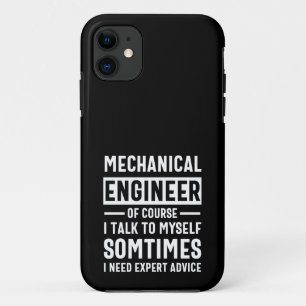 機械工おもしろい士ギフト iPhone 11 ケース