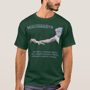 機械工の創造 Tシャツ