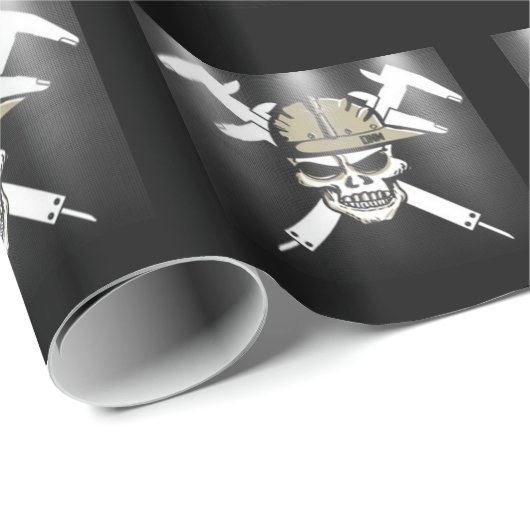 機械工の包装紙 ラッピングペーパー (ロールコーナー)