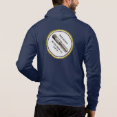 機械工はそれを叩く方法を知っています パーカ (裏面)