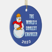 機械工クール士セラミックオーナメント セラミックオーナメント (右)