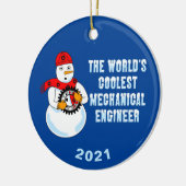 機械工クール士セラミックオーナメント セラミックオーナメント (左)