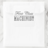 機械工スタイリッシュ師：一等機械工 スクエアシール (バッグ)