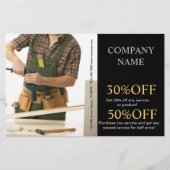 機械工具建築大工 チラシ (正面)