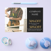 機械工具建築大工 チラシ (シングル)