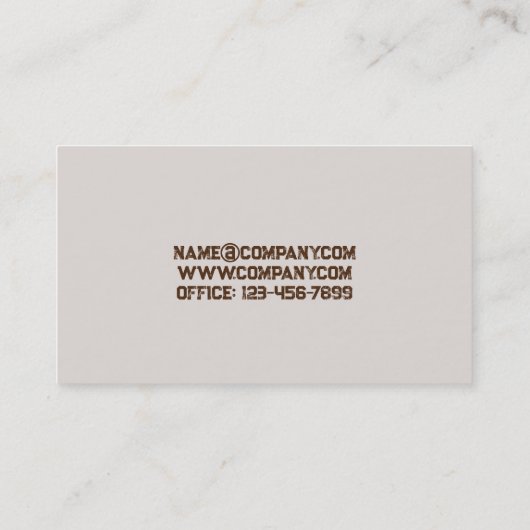 機械工具建築大工 名刺 (裏面)